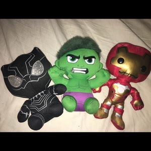 Marvel beanie babies
